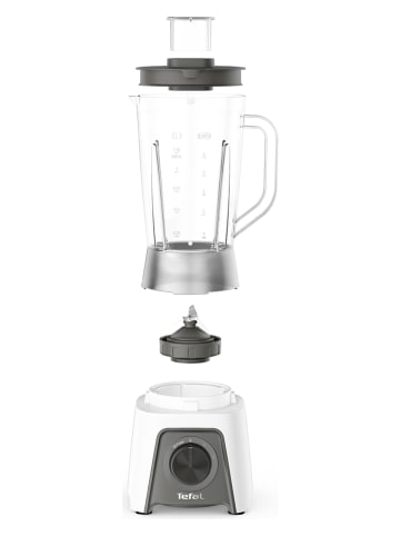 Tefal Blender stojący "Blendeo" w kolorze srebrno-białym