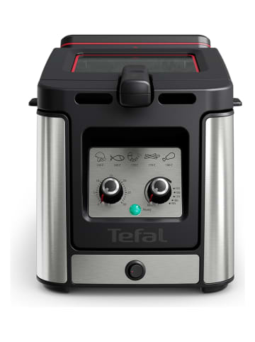 Tefal Edelstahl-Fritteuse "Clear Duo"
