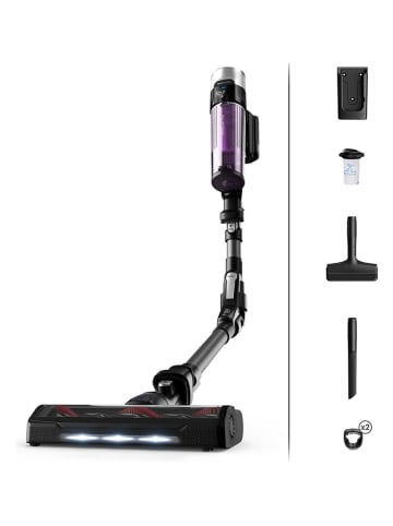Rowenta Akku-Staubsauger "X-Force 9.60 Allergy+" in Schwarz/ Lila