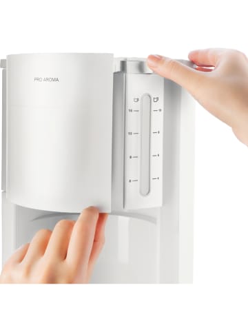 Krups Kaffeemaschine "ProAroma" in Weiß - 1,25 l