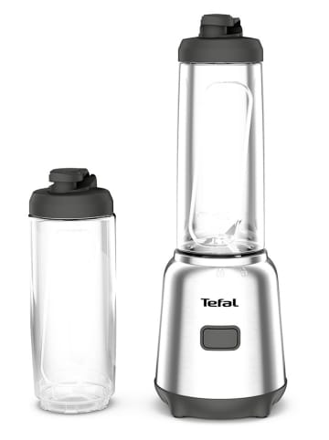 Tefal Mini blender stojący "Mix & Move" w kolorze srebrnym