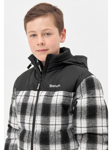 Bench Kurtka zimowa "Lumberg" w kolorze czarno-białym