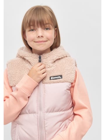 Bench Doorgestikte bodywarmer "Presley" lichtroze