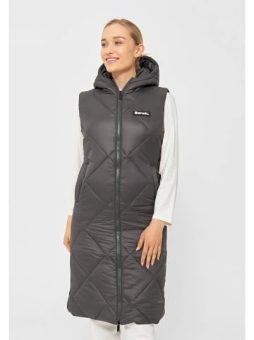 Bench Kamizelka pikowana "Nakiyah" w kolorze antracytowym