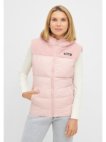Bench Doorgestikte bodywarmer "Presley" lichtroze