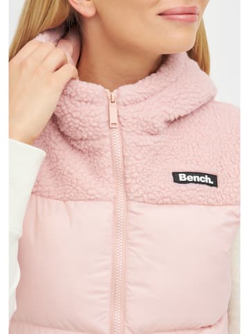 Bench Steppweste "Presley" in Rosa