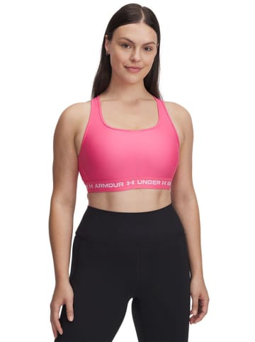 Under Armour Biustonosz sportowy w kolorze różowym