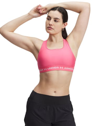 Under Armour Sportbeha roze - medium