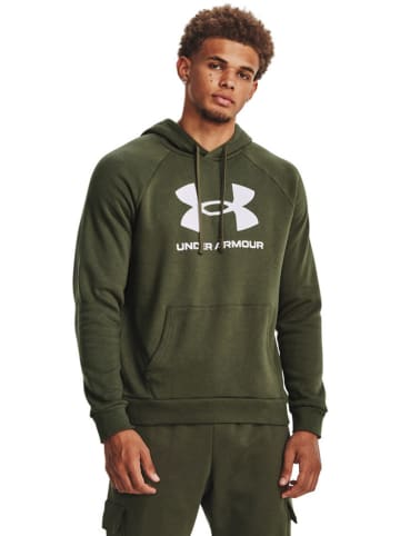 Under Armour Bluza "Rival" w kolorze khaki