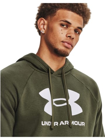 Under Armour Bluza "Rival" w kolorze khaki