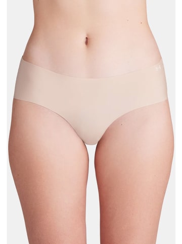 Under Armour Figi (3 pary) "Pure Stretch" w kolorze beżowym