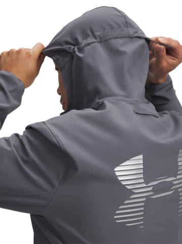 Under Armour Laufjacke in Grau