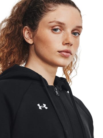 Under Armour Sweatjacke "Rival" in Schwarz
