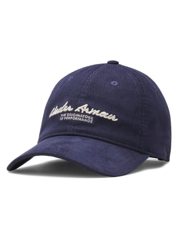 Under Armour Cap "Sportstyle Corduroy" in Dunkelblau