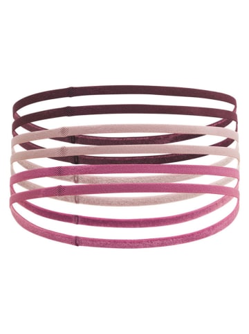 Under Armour 6er-Set: Stirnbänder in Rosa/ Lila