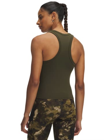 Under Armour Top funkcyjny w kolorze khaki