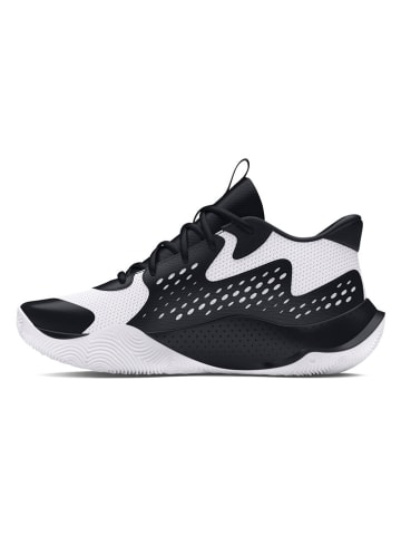 Under Armour Basketballschuhe "Jet '23" in Weiß/ Schwarz