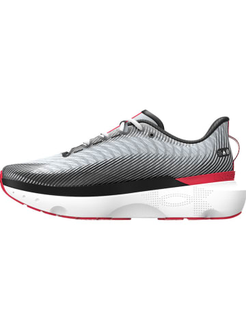 Under Armour Buty "Infinite Pro Storm" w kolorze szaro-czarno-czerwonym do biegania