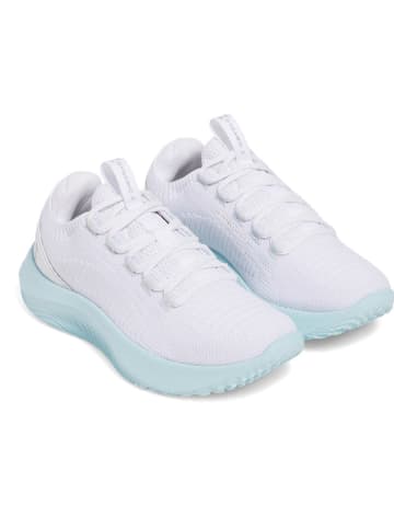 Under Armour Laufschuhe in Weiß/ Hellblau