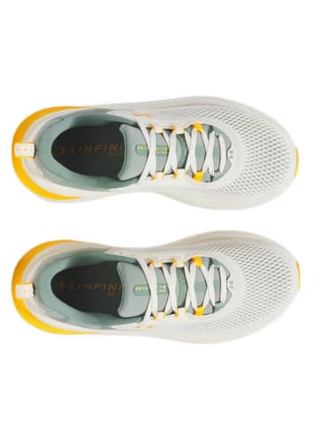 Under Armour Laufschuhe in Weiß/ Grau