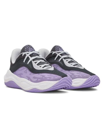 Under Armour Buty "Curry Splash 25" w kolorze szaro-fioletowym do koszykówki
