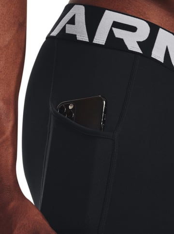 Under Armour Legginsy sportowe w kolorze czarnym