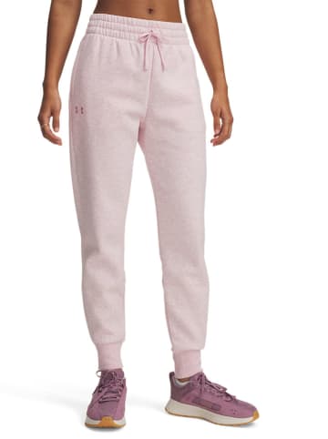 Under Armour Fleecehose in Rosa