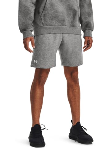 Under Armour Szorty dresowe "Rival" w kolorze szarym