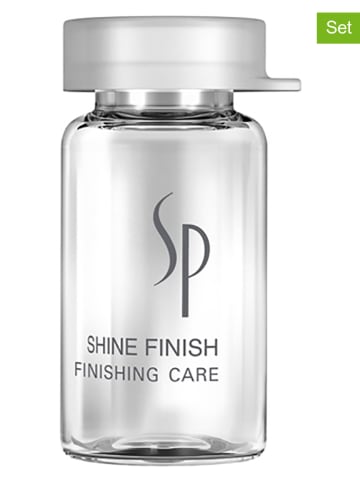 Wella 4tlg. Set: Haarglanz-Ampullen "Shine Finish", je 8 ml