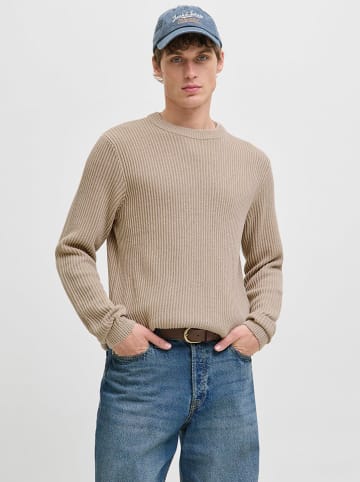 Jack & Jones Sweter w kolorze beżowym