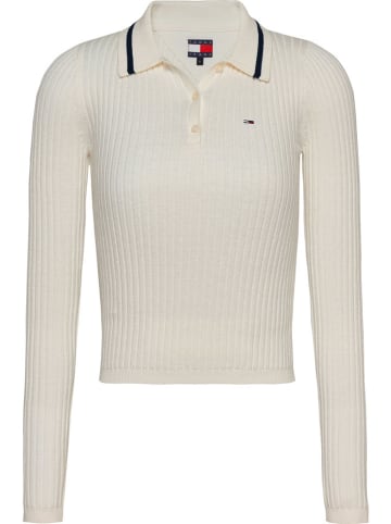 TOMMY JEANS Pullover in Creme