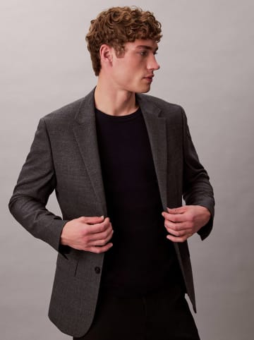 Calvin Klein Wollen trui donkerblauw