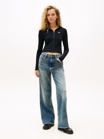 TOMMY JEANS Kardigan w kolorze czarnym