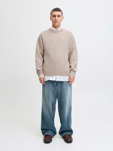 Jack & Jones Sweter w kolorze beżowym