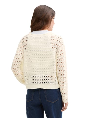 TOM TAILOR Denim Pullover in Creme
