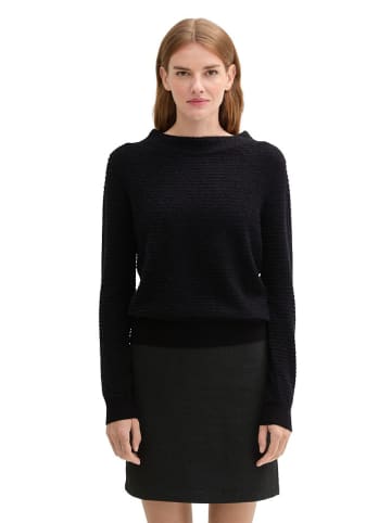 Tom Tailor Pullover in Schwarz