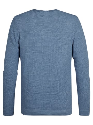 Petrol Industries Sweter "Lincoln" w kolorze błękitnym