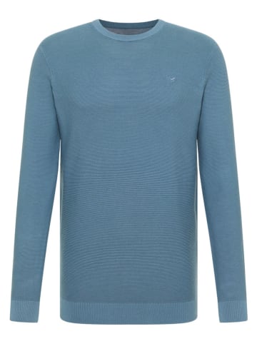 Mustang Sweter w kolorze niebieskim