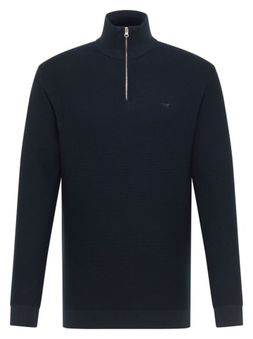 Mustang Sweter w kolorze granatowym