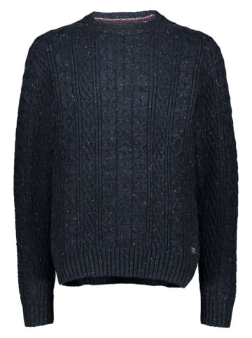 Petrol Industries Sweter w kolorze granatowym