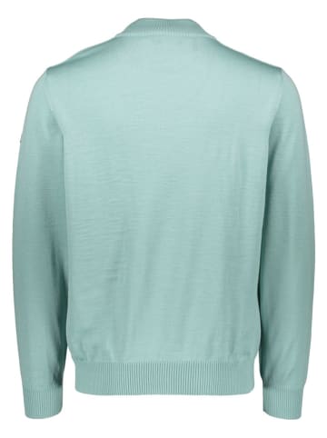 Maerz Muenchen Wollpullover in Türkis