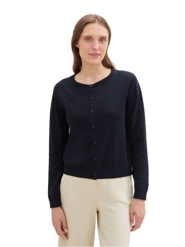 Tom Tailor Cardigan in Dunkelblau