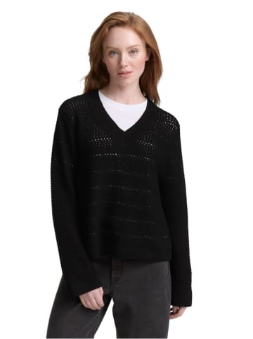 TOM TAILOR Denim Sweter w kolorze czarnym