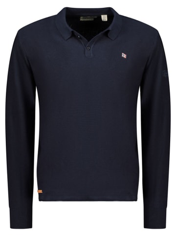 Geographical Norway Sweter "Fiji" w kolorze granatowym