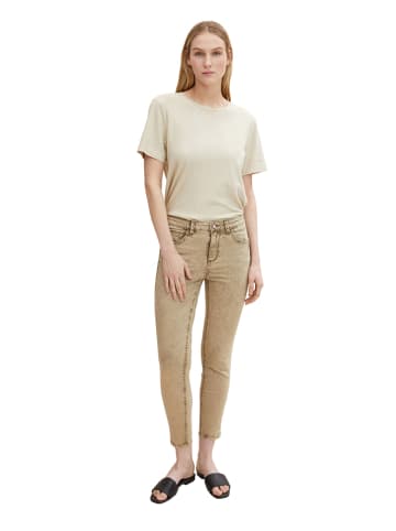 Tom Tailor Spijkerbroek - skinny fit - beige