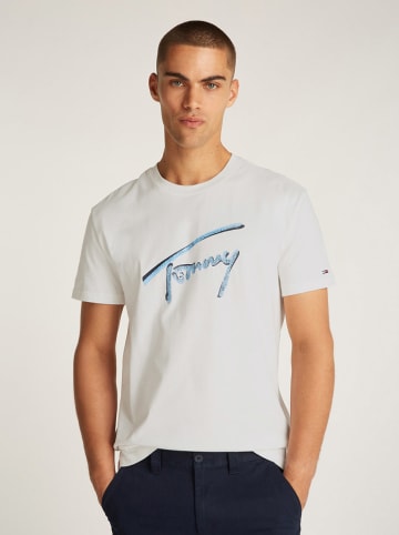TOMMY JEANS Koszulka w kolorze białym
