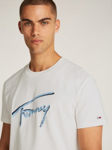 TOMMY JEANS Koszulka w kolorze białym