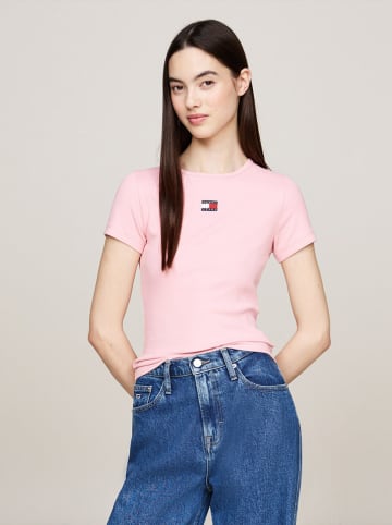 TOMMY JEANS Koszulka w kolorze jasnoróżowym