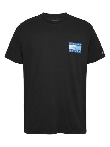 TOMMY JEANS Koszulka w kolorze czarnym