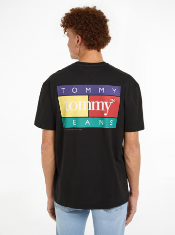 TOMMY JEANS Koszulka w kolorze czarnym